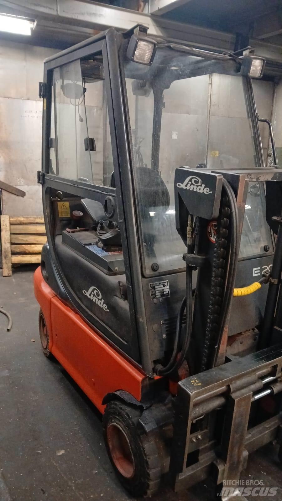 Linde E20P-02 Електронавантажувачі