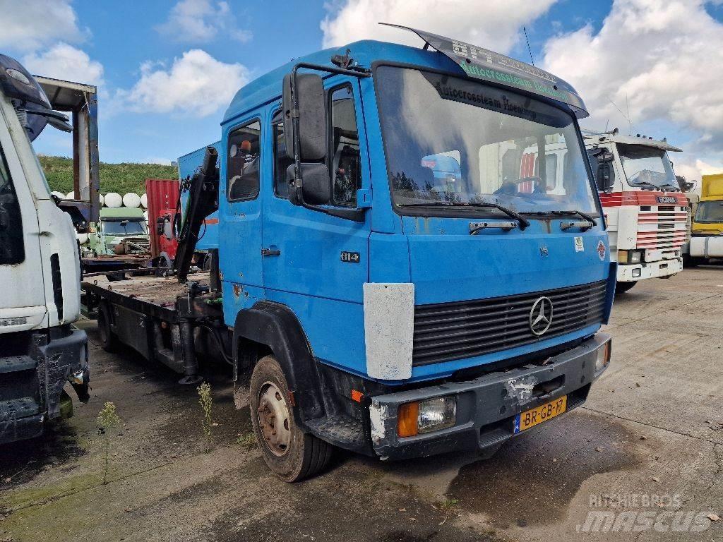 Mercedes-Benz 814 Вантажівки-платформи/бокове розвантаження