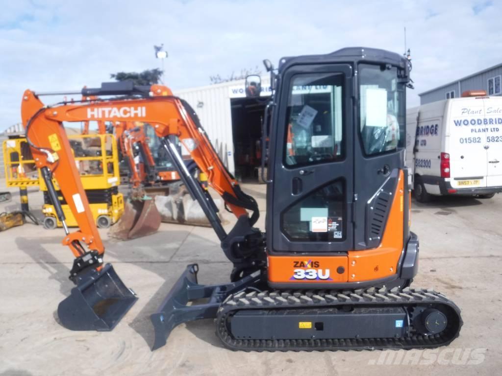 Hitachi ZX 33 U-6 Міні-екскаватори < 7т