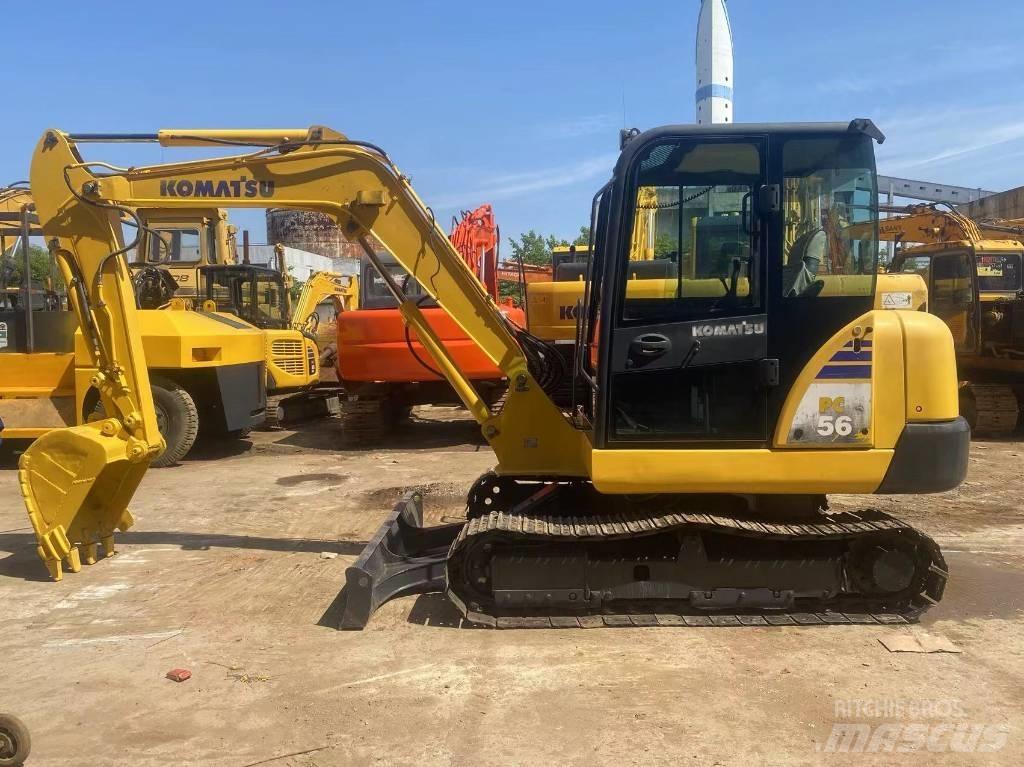 Komatsu PC56 Гусеничні екскаватори