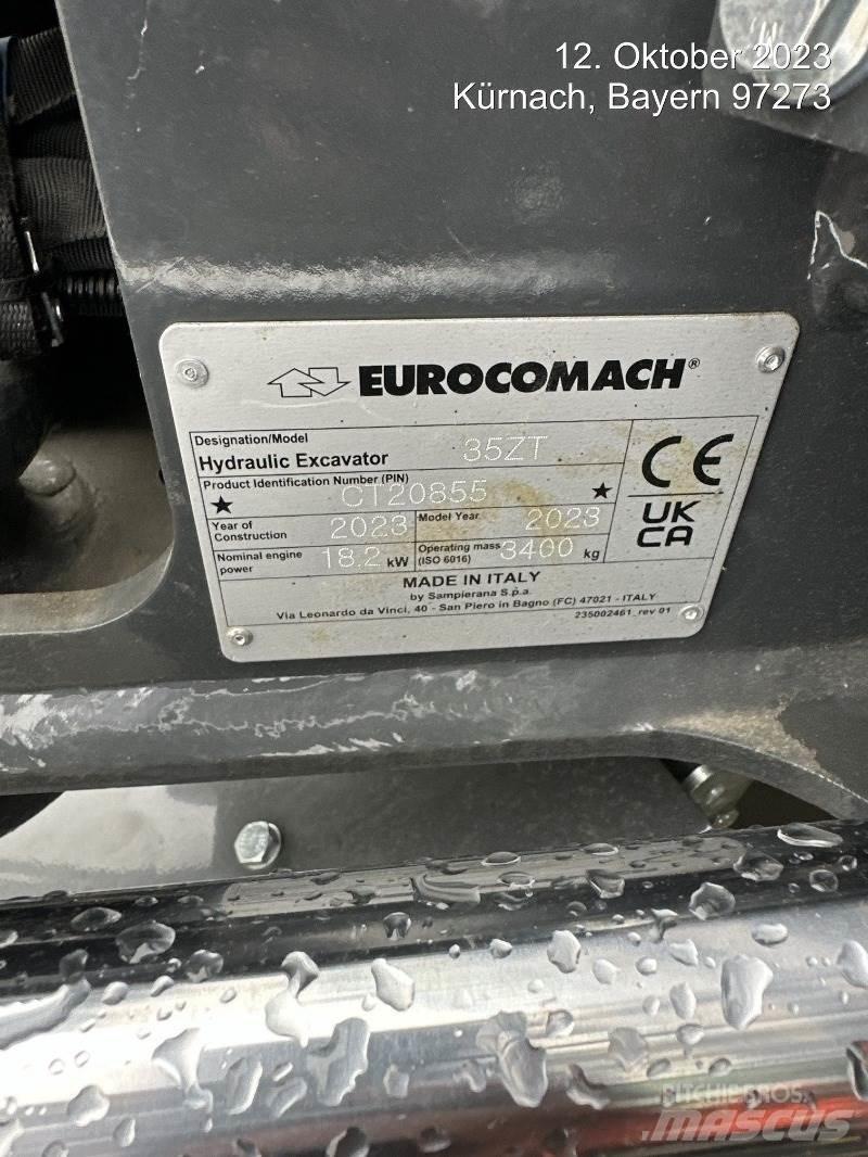 Eurocomach 35ZT Міні-екскаватори < 7т