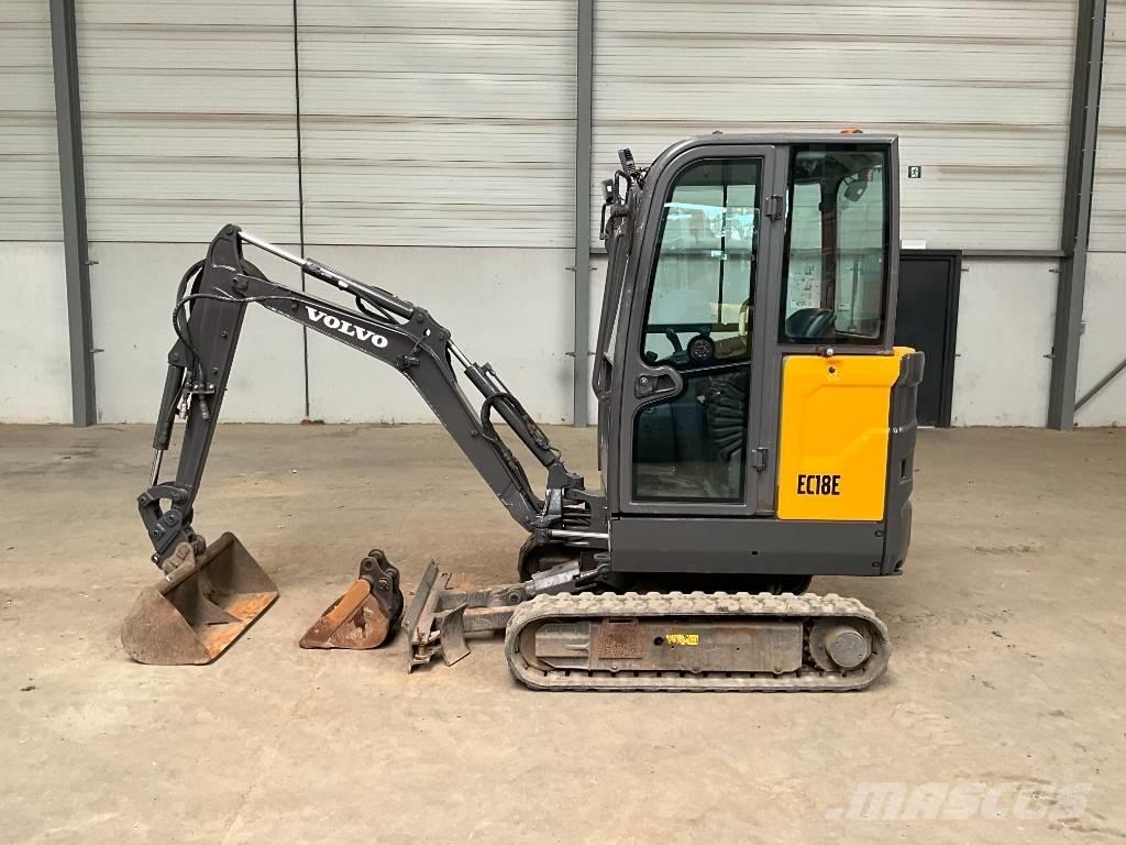 Volvo EC 18 E Міні-екскаватори < 7т