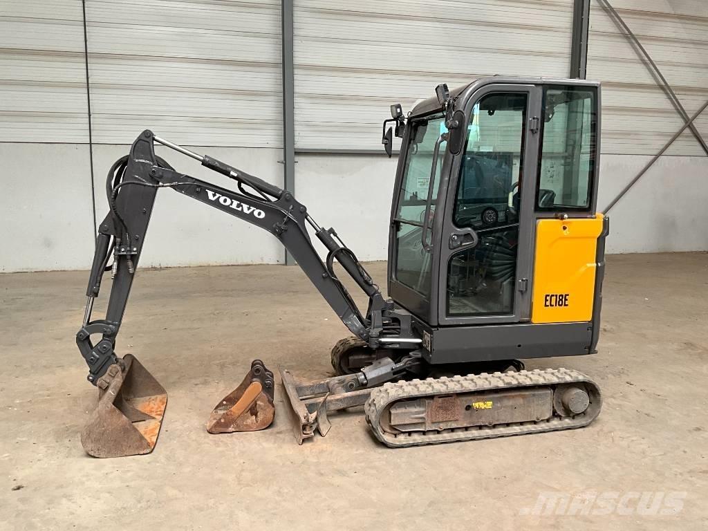Volvo EC 18 E Міні-екскаватори < 7т