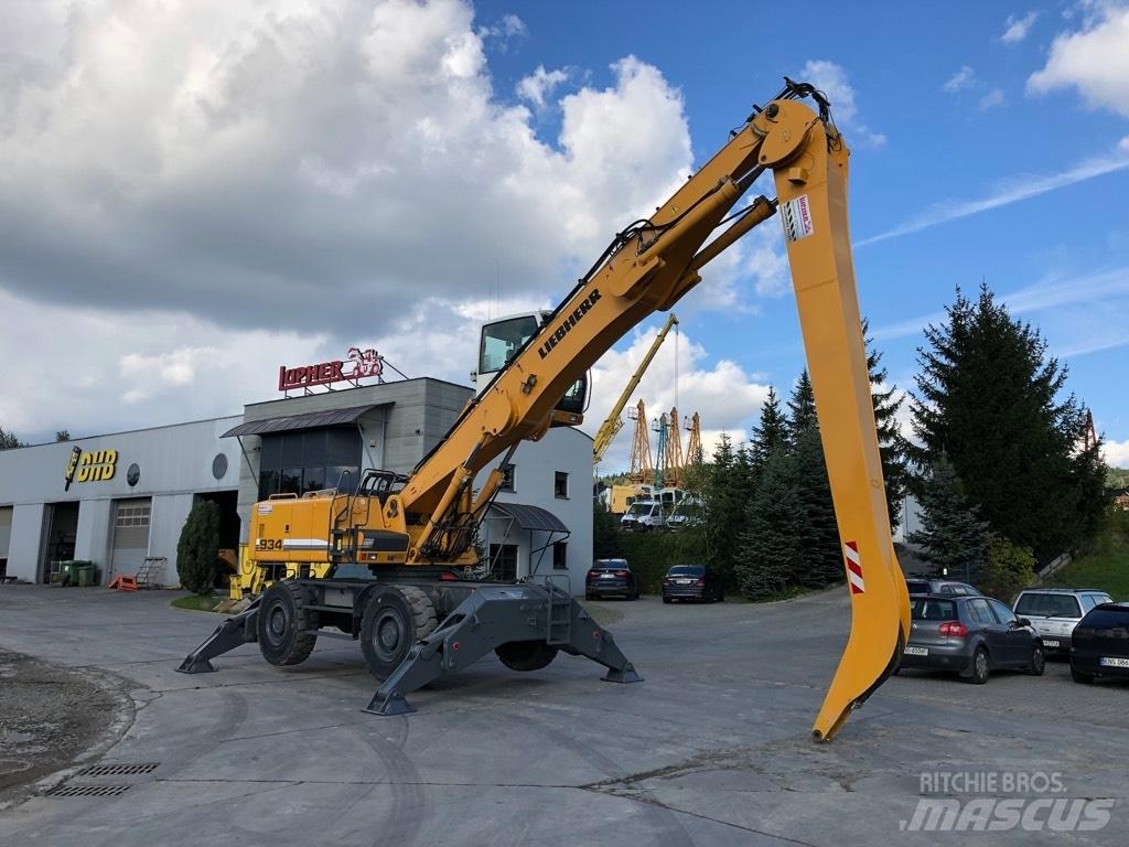 Liebherr A 934 C HD Перевантажувачі металобрухту/промислові навантажувачі