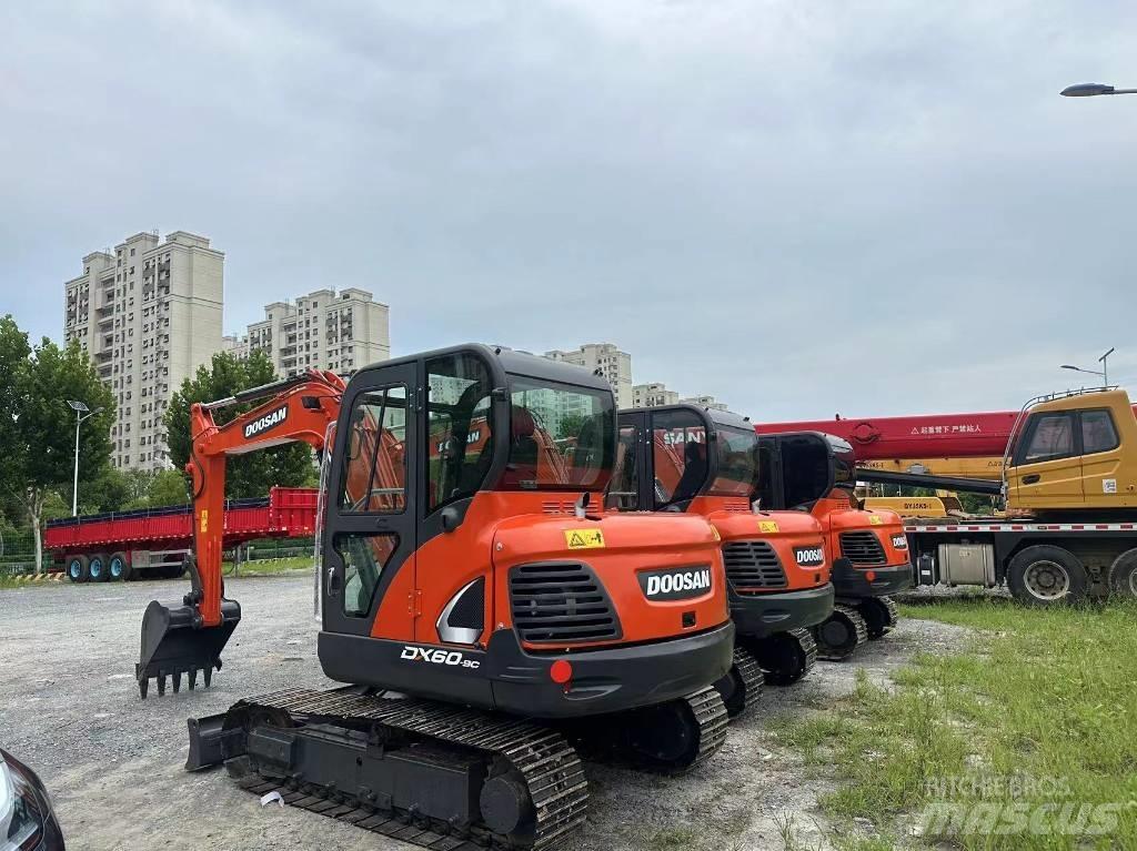 Doosan DX60-9 Міні-екскаватори < 7т