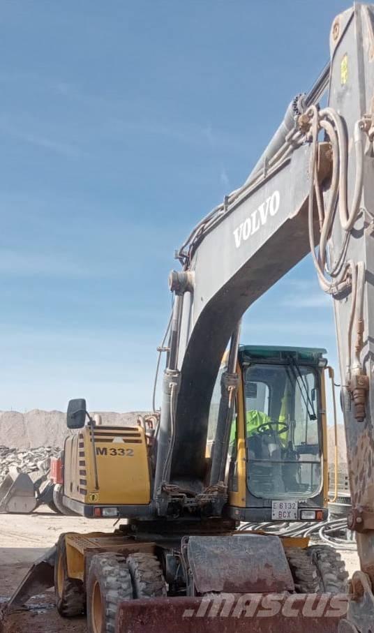 Volvo 180 Giratoria Колісні екскаватори