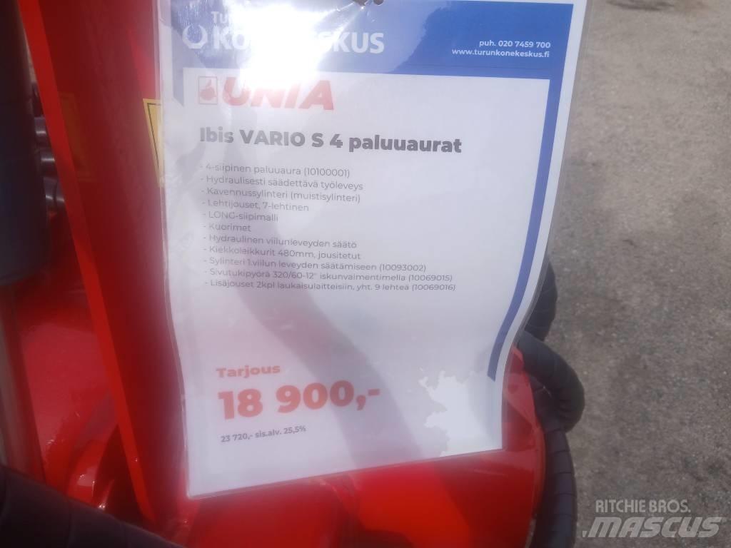 Unia Vario 4S Реверсивні плуги