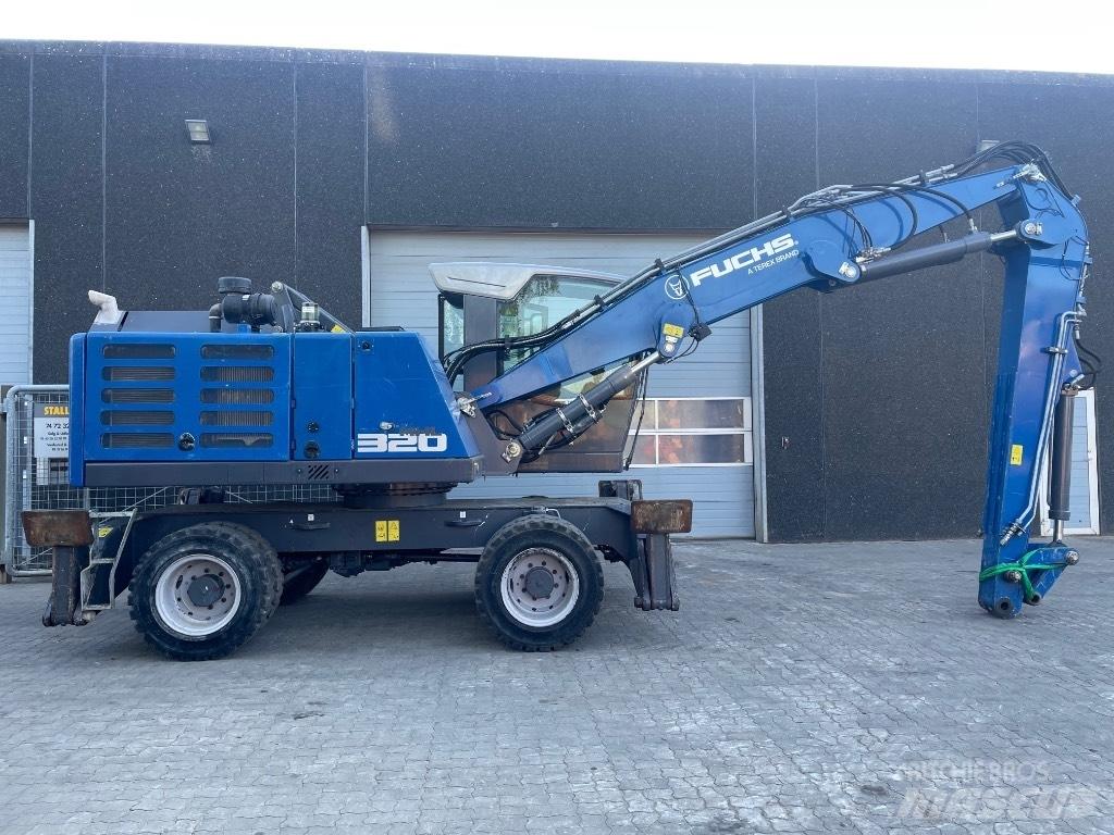 Fuchs MHL320F Перевантажувачі металобрухту/промислові навантажувачі