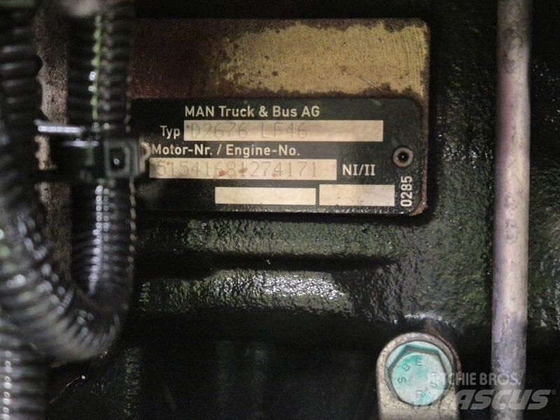MAN D2676 LF46 Двигуни