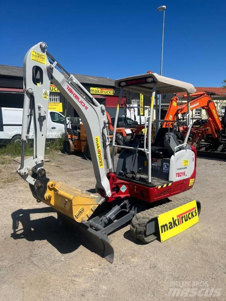 Takeuchi TB216 Міні-екскаватори < 7т