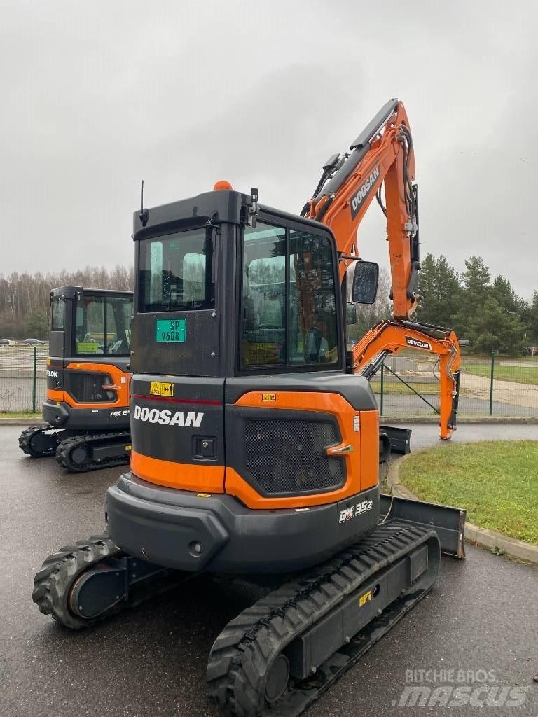Doosan DX 35 Z-7 Міні-екскаватори < 7т