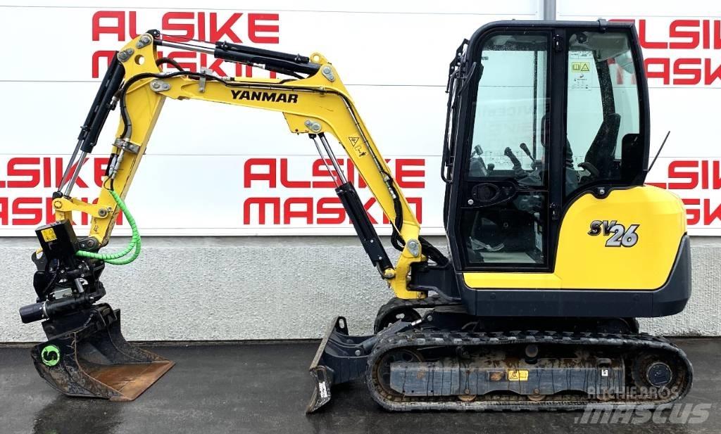 Yanmar SV 26 Міні-екскаватори < 7т