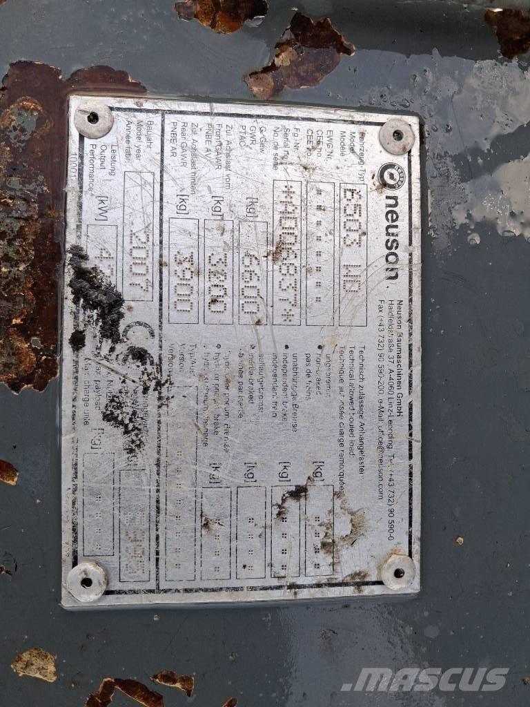 Neuson 6503 WD Колісні екскаватори