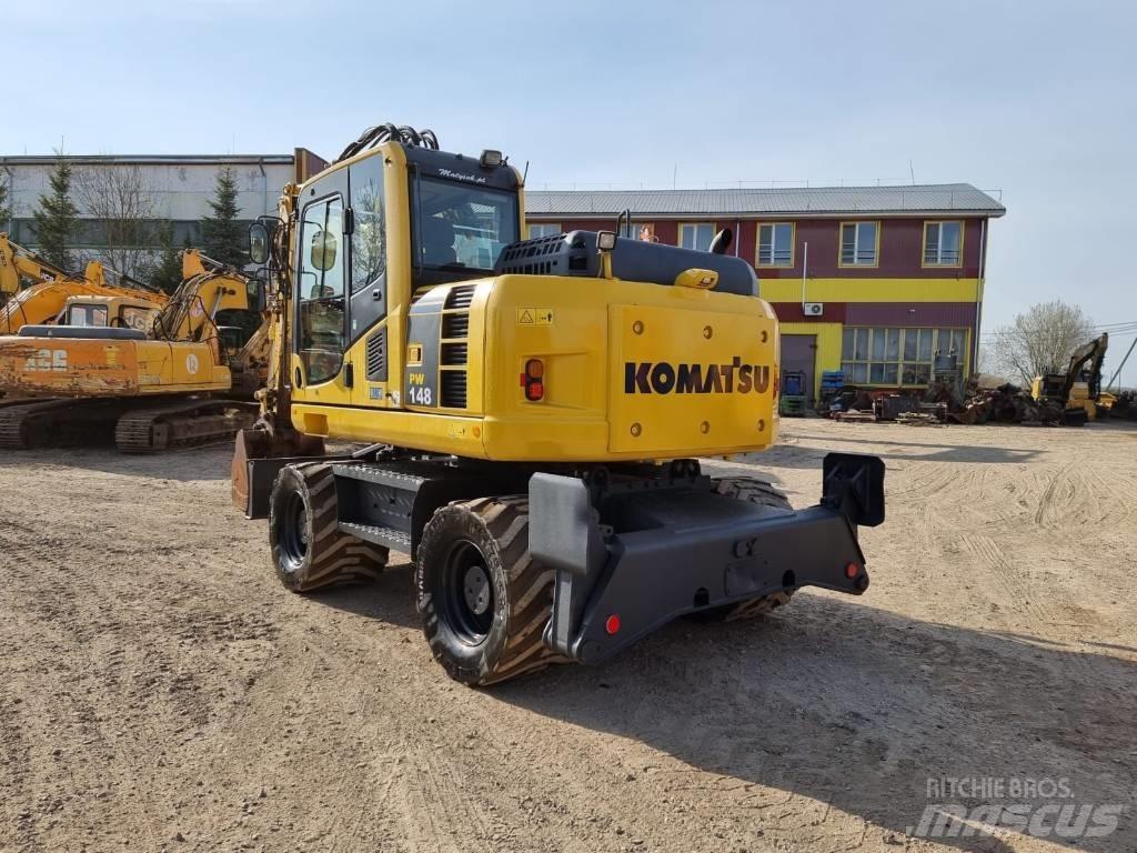 Komatsu PW 148-8 Колісні екскаватори