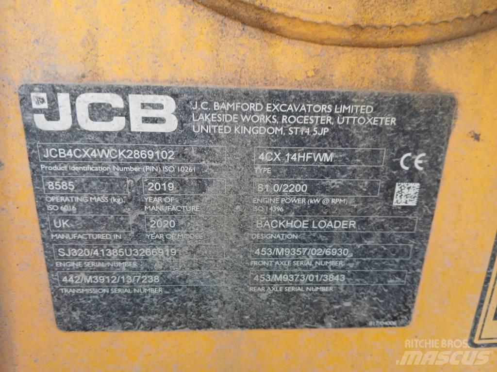 JCB 4 CX Екскаватори-навантажувачі