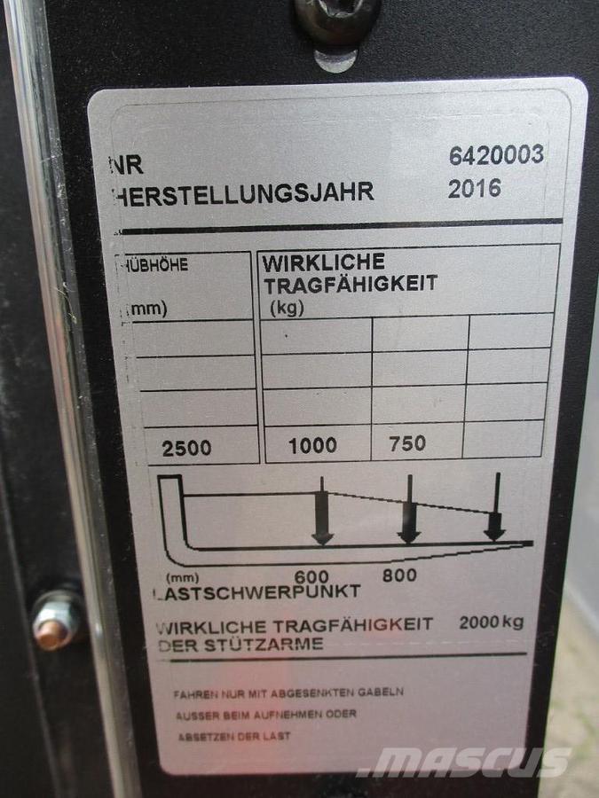 BT SPE200D Візки для перевезення піддонів