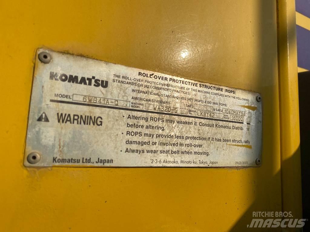 Komatsu WA 320-5 Фронтальні навантажувачі