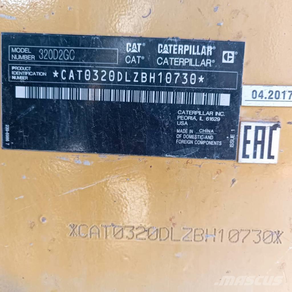 CAT 320D2 GC Гусеничні екскаватори