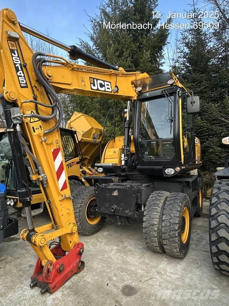 JCB JS145W PLUS Колісні екскаватори
