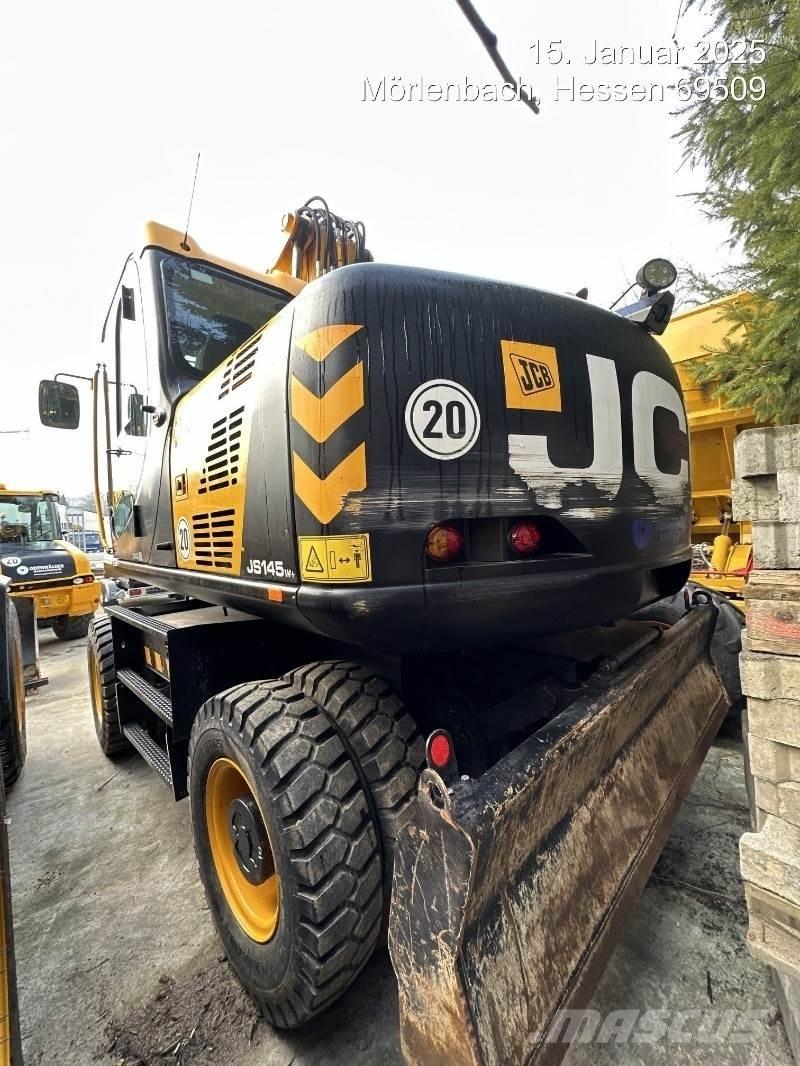 JCB JS145W PLUS Колісні екскаватори