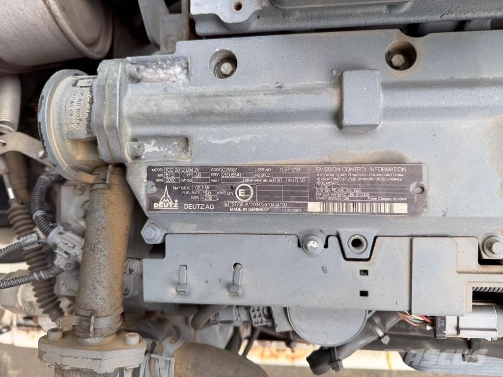 Terex TW 85 Колісні екскаватори