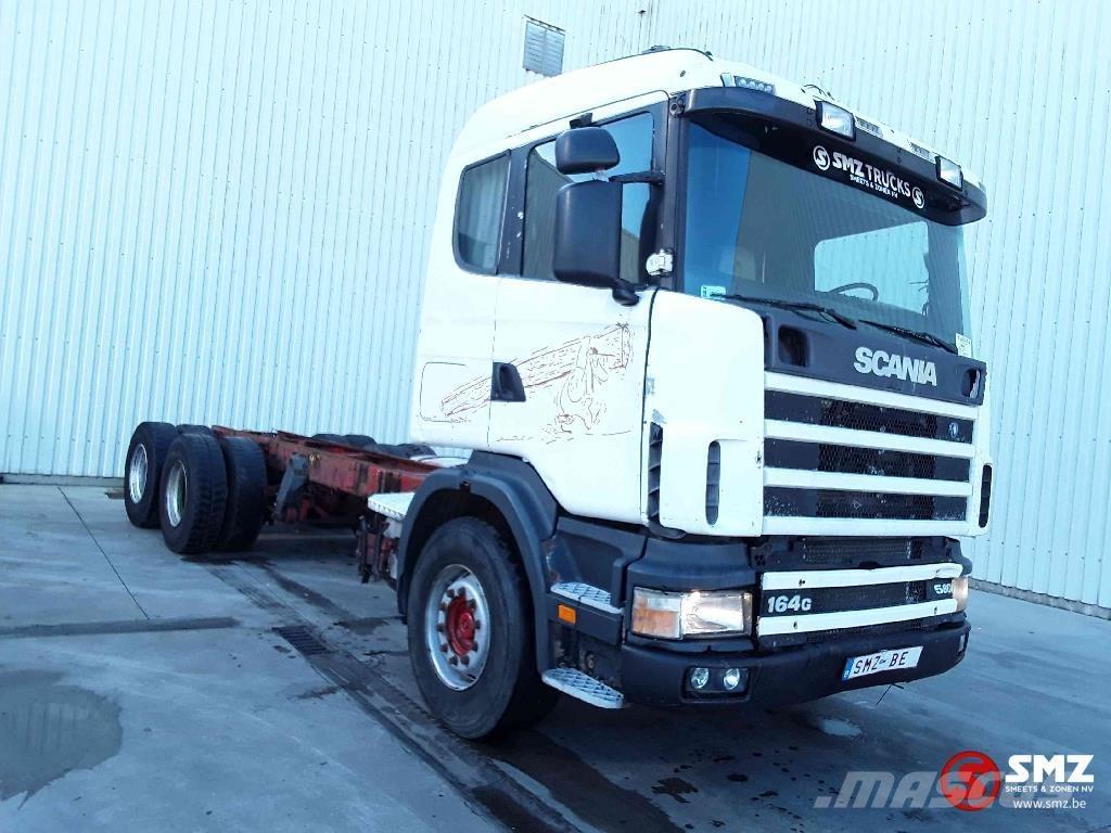 Scania 164 580 6x4 Шасі з кабіною