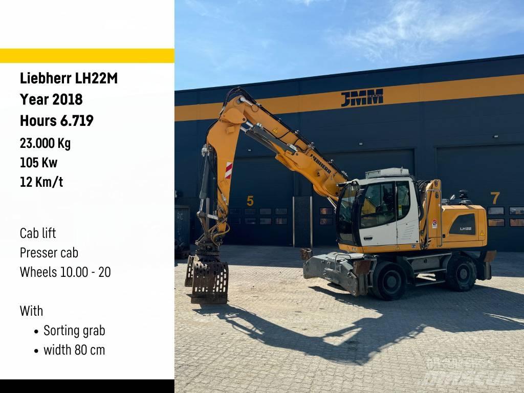 Liebherr LH 22 M Перевантажувачі металобрухту/промислові навантажувачі