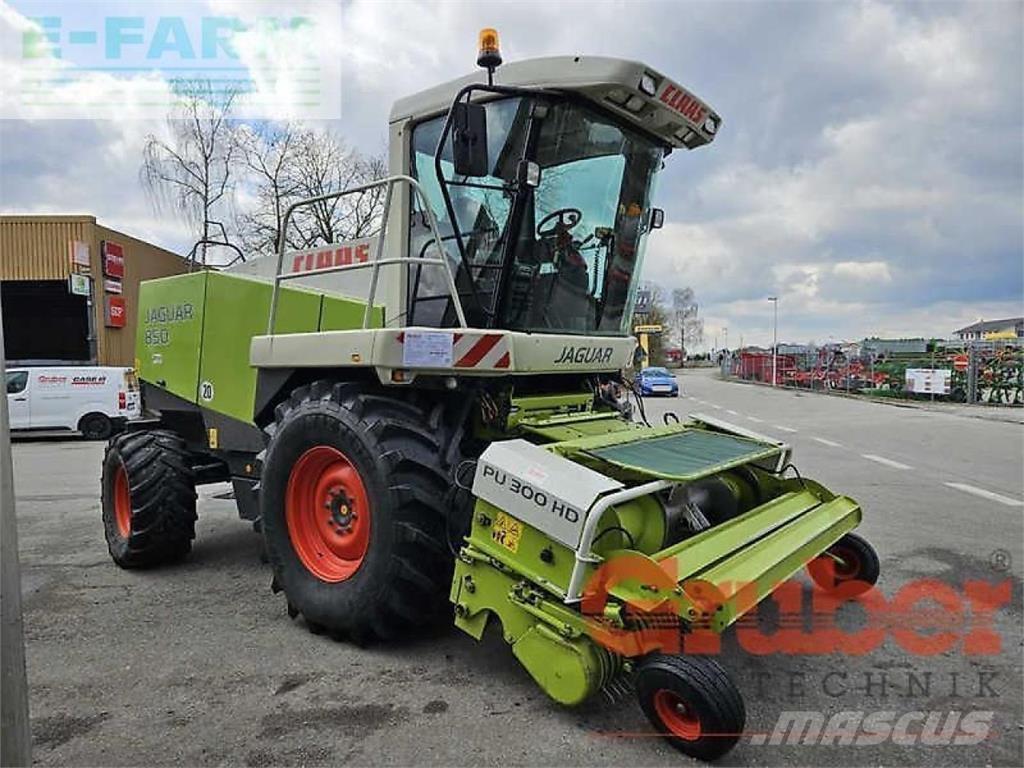 CLAAS jaguar 850 Кормозбиральні комбайни