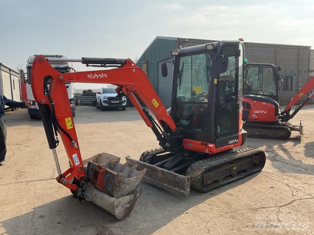 Kubota U27-4 Міні-екскаватори < 7т