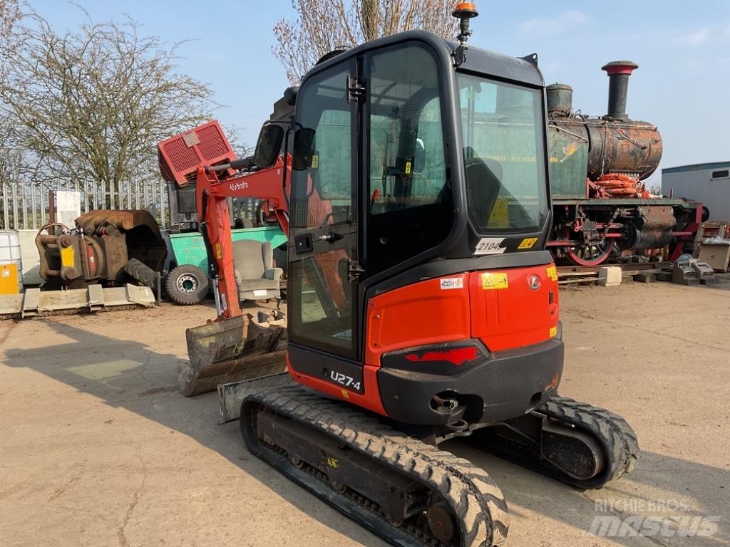 Kubota U27-4 Міні-екскаватори < 7т