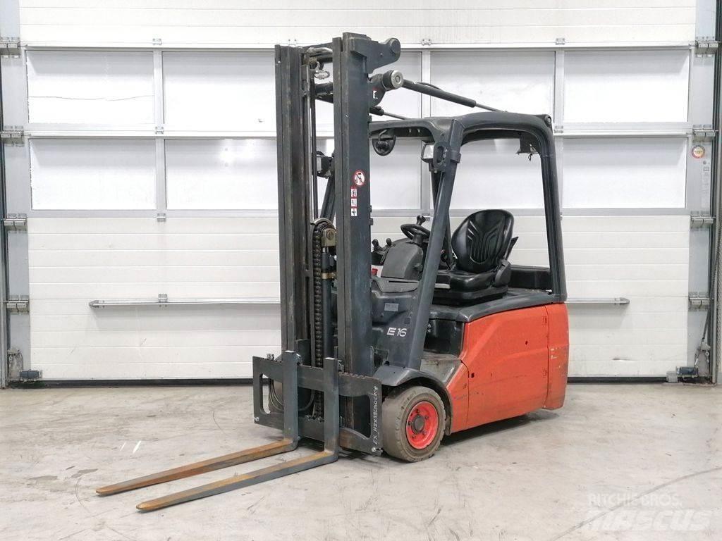 Linde E16-01 Електронавантажувачі