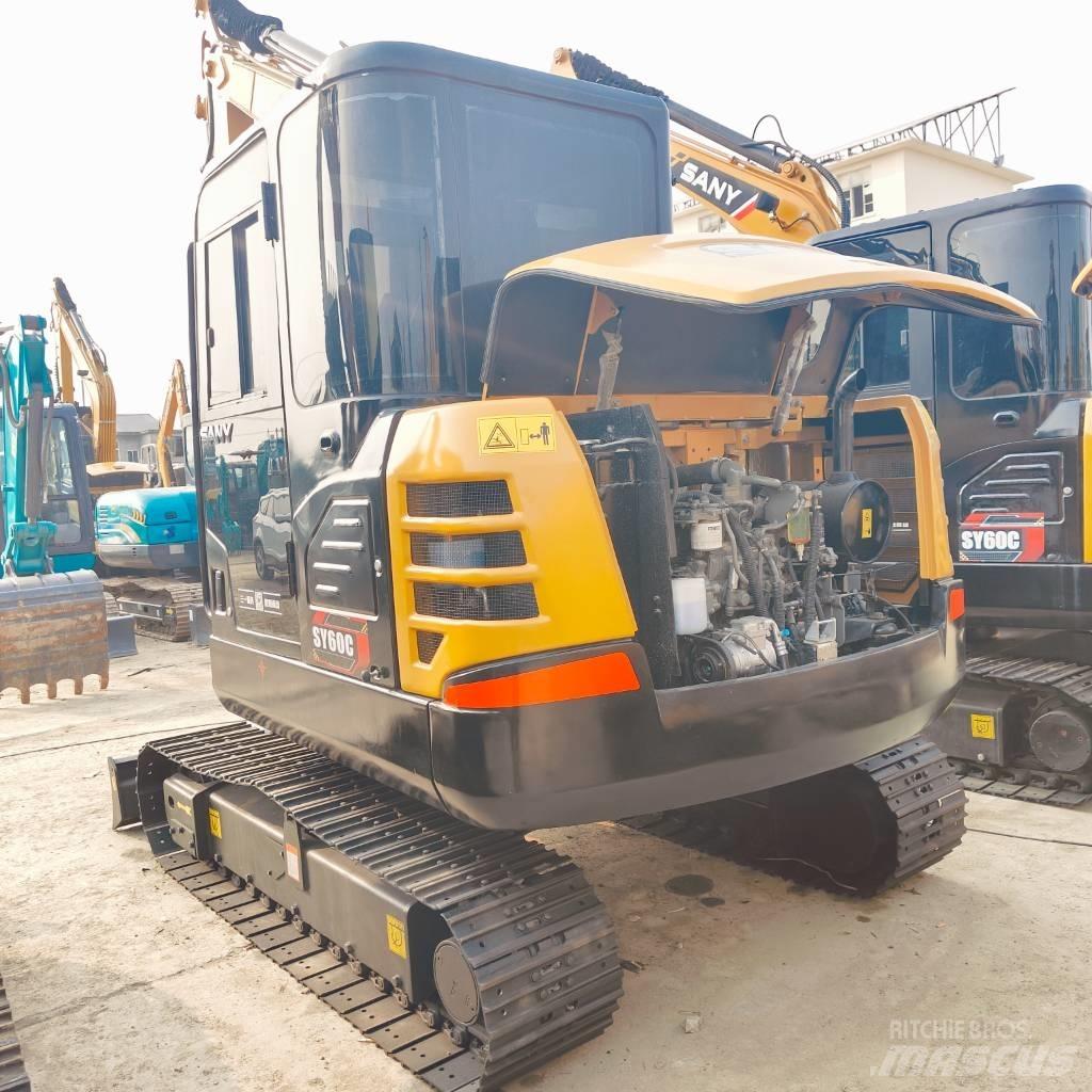 Sany SY60C Міні-екскаватори < 7т