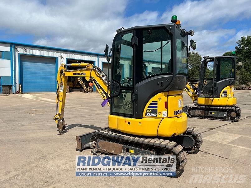 Komatsu PC 26 MR Міні-екскаватори < 7т
