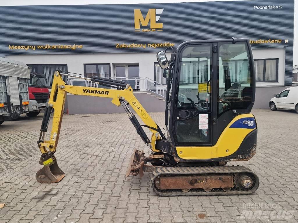 Yanmar SV 18 Міні-екскаватори < 7т