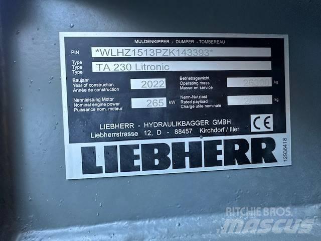 Liebherr TA 230 Зчленовані самоскиди