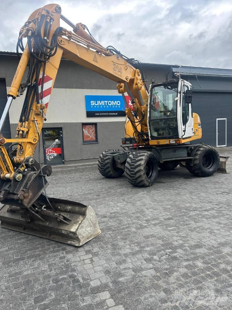 Liebherr 314 Колісні екскаватори