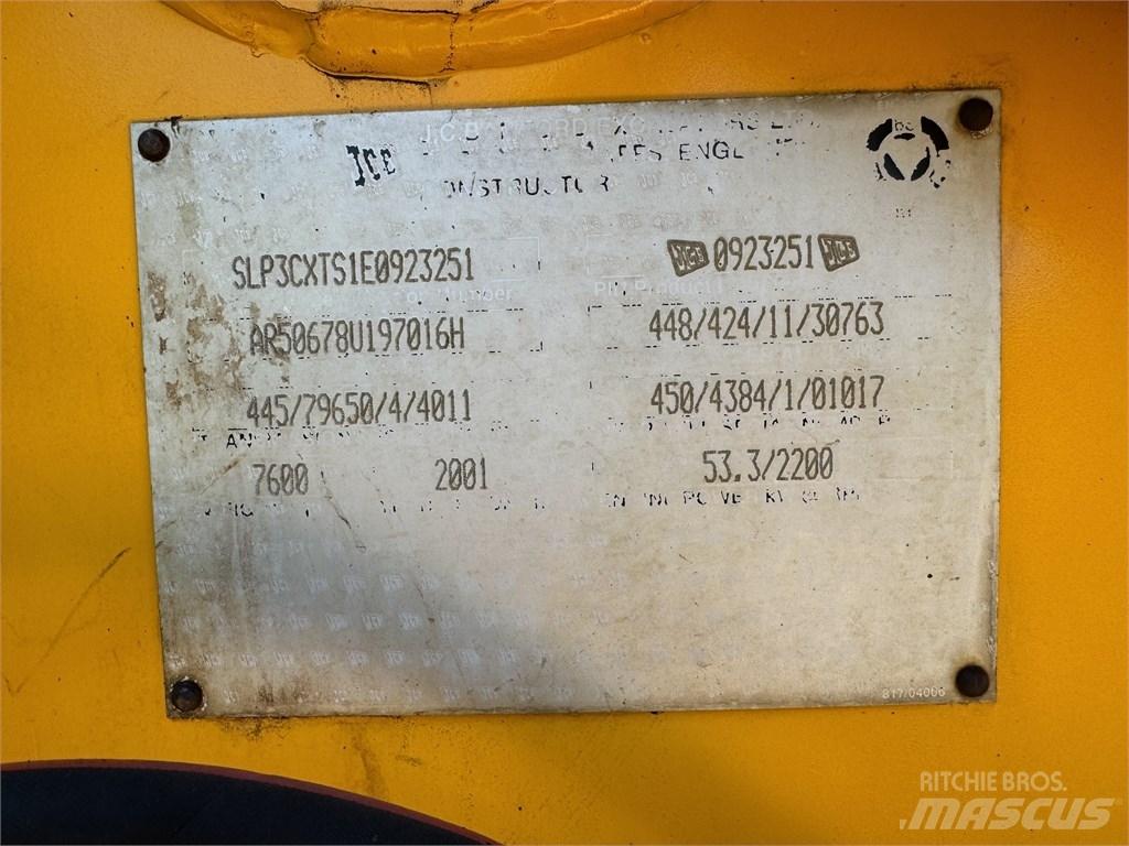 JCB 3 CX SM Екскаватори-навантажувачі