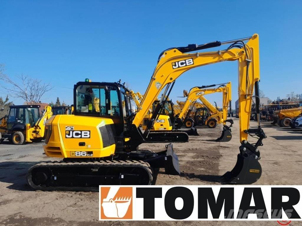 JCB 86 C-2 Середні екскаватори 7т. - 12т.