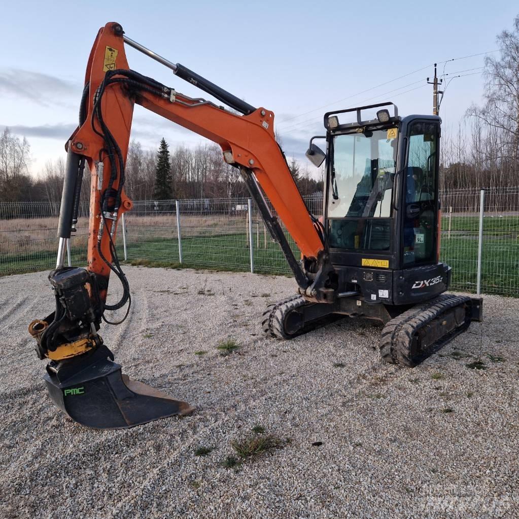 Doosan DX 35 Z Міні-екскаватори < 7т