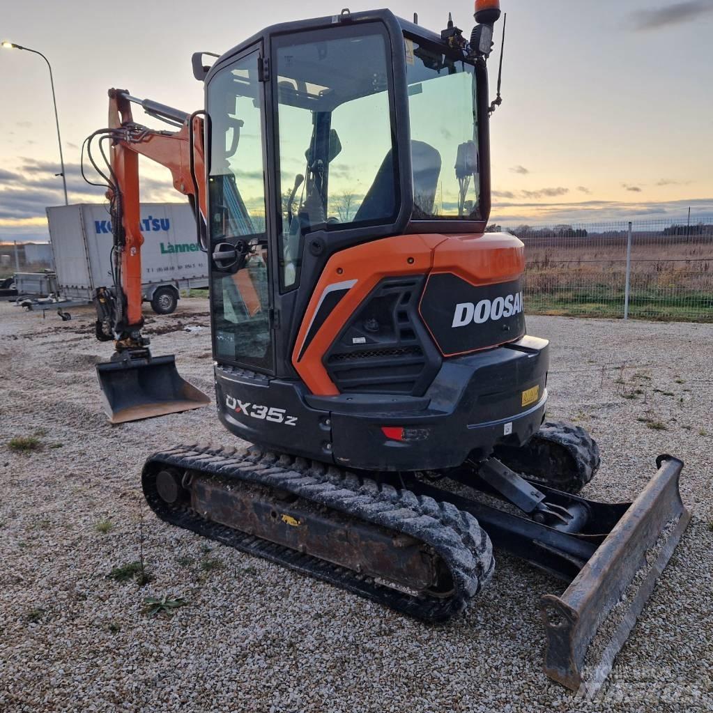 Doosan DX 35 Z Міні-екскаватори < 7т