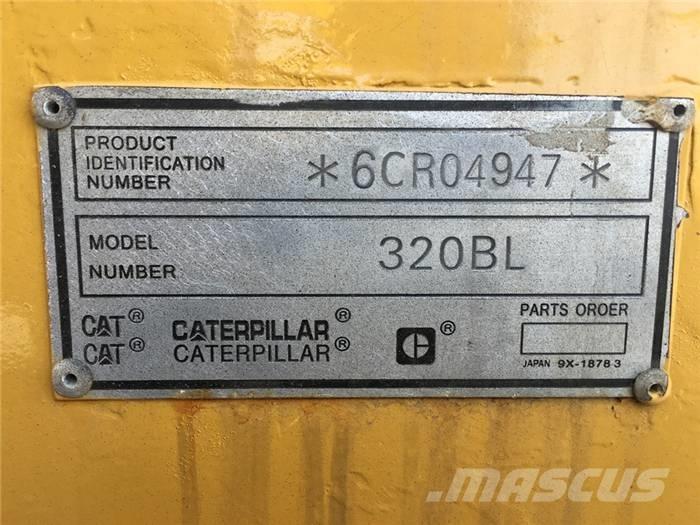 CAT 320 B L Гусеничні екскаватори
