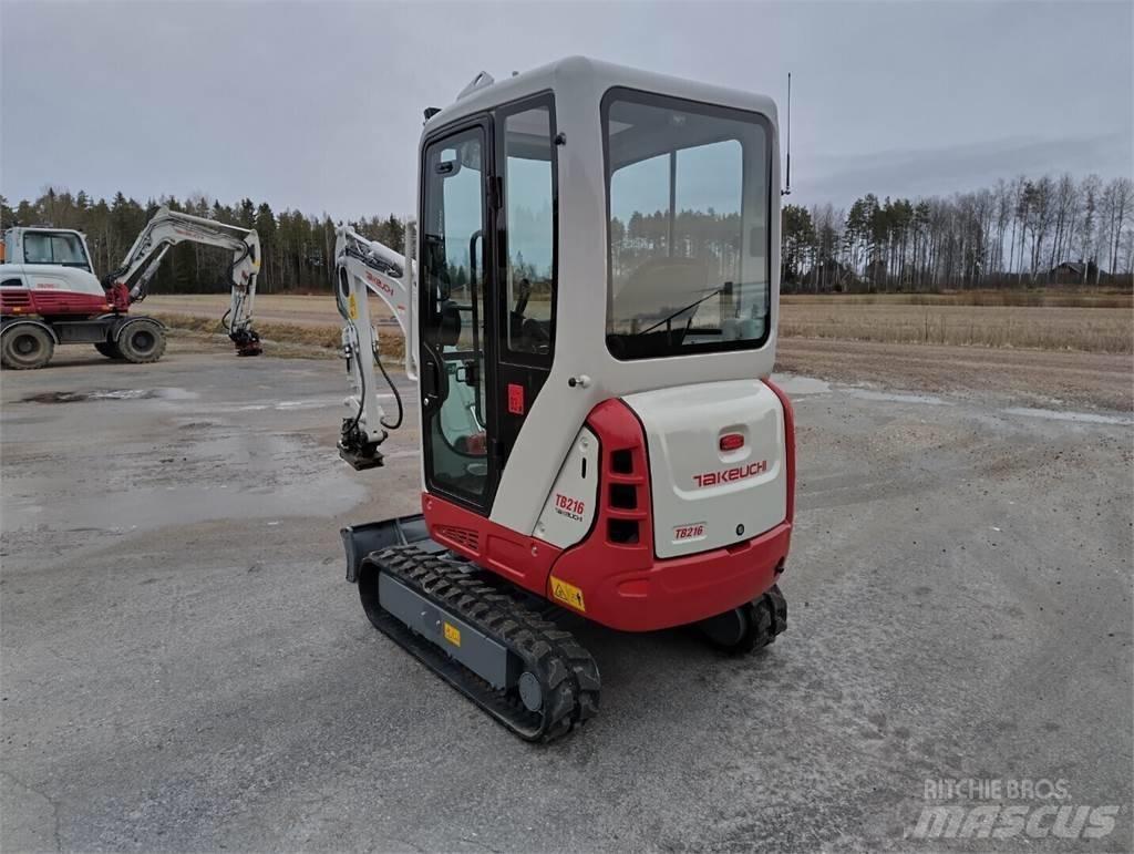 Takeuchi TB 216 Міні-екскаватори < 7т