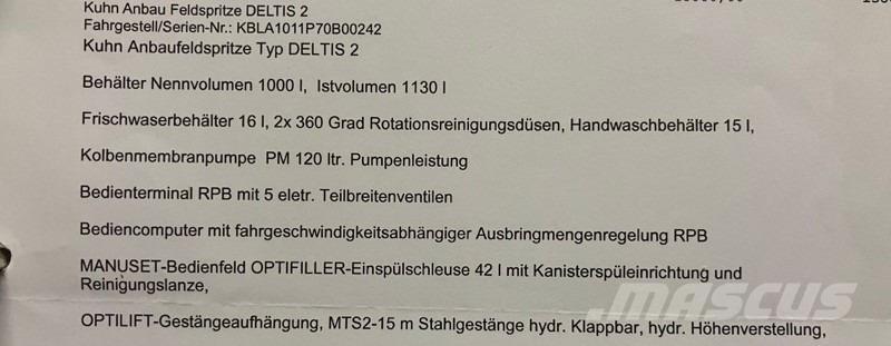 Kuhn Deltis 2 Сільгосптехніка - Інші