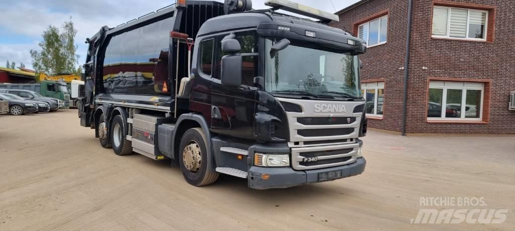 Scania P340 Gas Сміттєвози