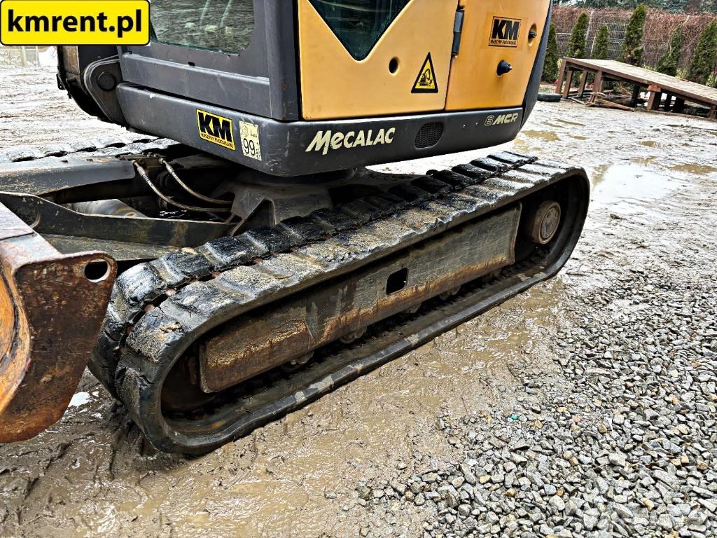 Mecalac 6 M CR Міні-екскаватори < 7т