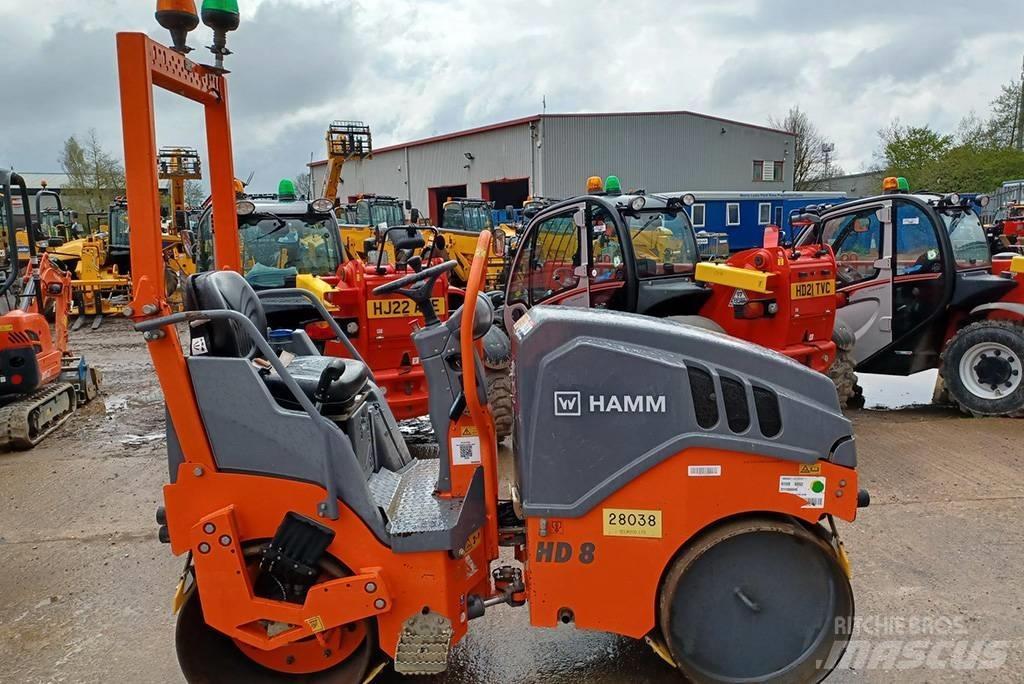 Hamm HD 8 VV Котки тротуарні