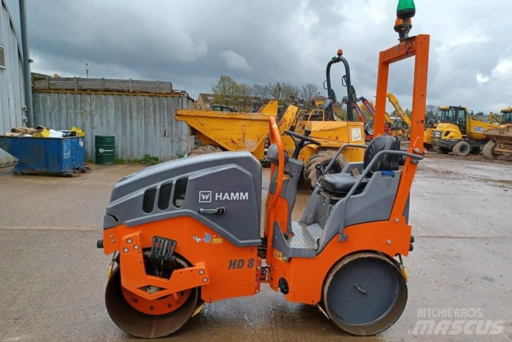 Hamm HD 8 VV Котки тротуарні