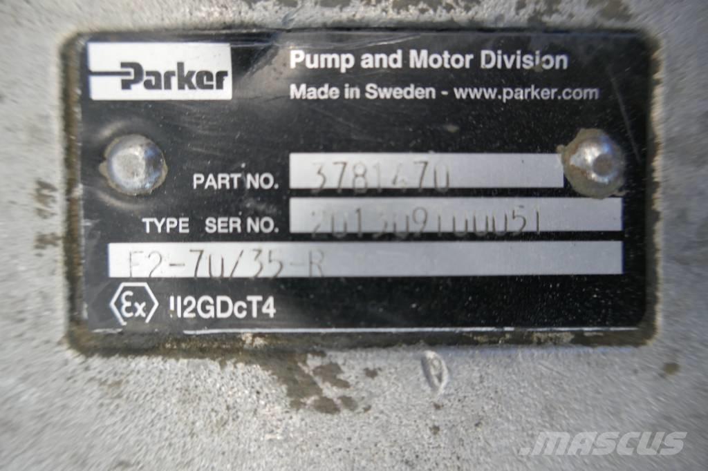 Parker F2 Гідравліка