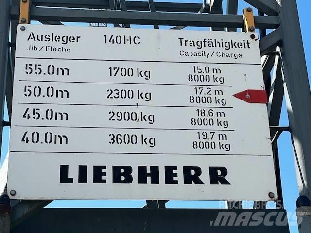 Liebherr 140 HC Баштові крани