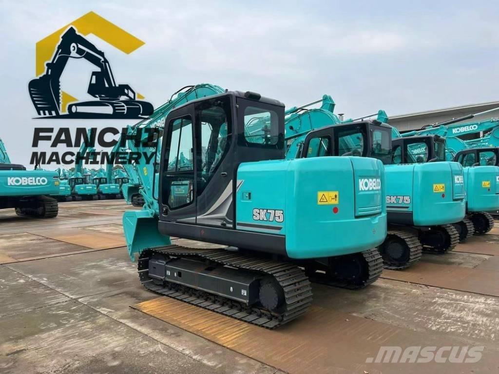 Kobelco 75 Міні-екскаватори < 7т